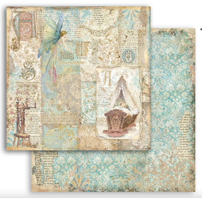 Stamperia Sleeping Beauty (12"x12") Double Face Paper Pack