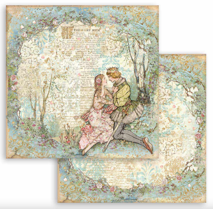 Stamperia Sleeping Beauty (12"x12") Double Face Paper Pack