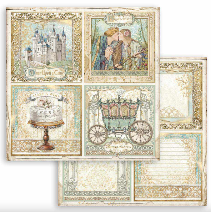 Stamperia Sleeping Beauty (12"x12") Double Face Paper Pack