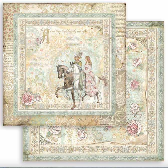 Stamperia Sleeping Beauty (12"x12") Double Face Paper Pack