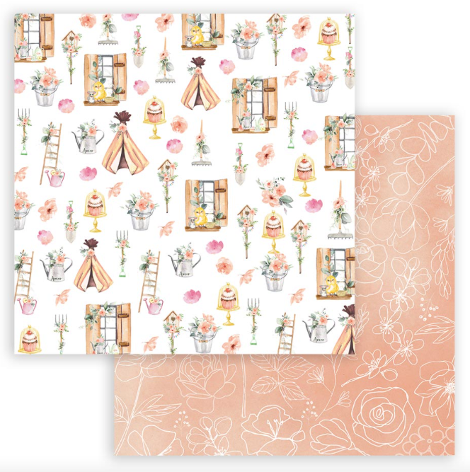 Stamperia Celebration 8" x 8" papiercollectie