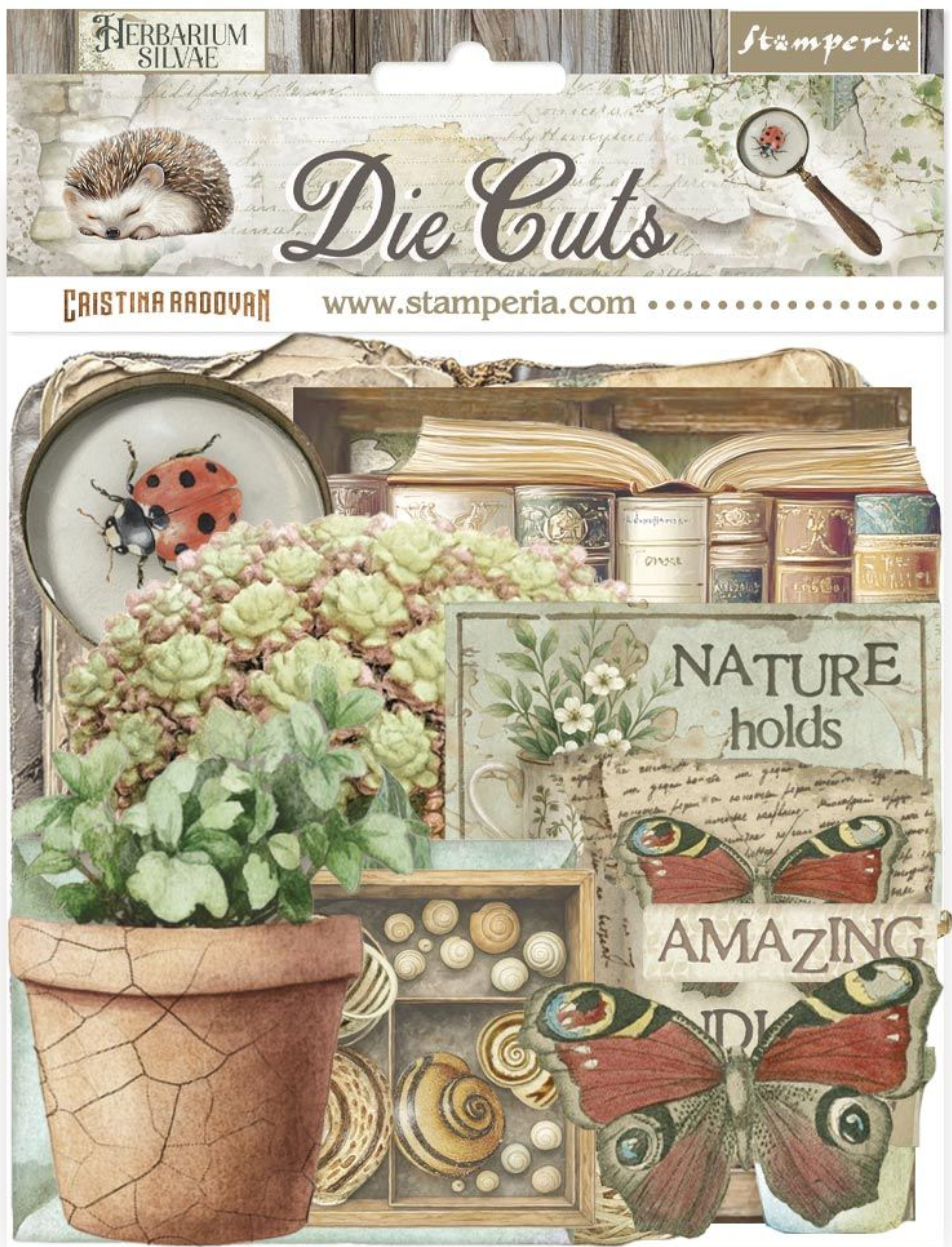 Stamperia Herbarium Silvae Die Cuts