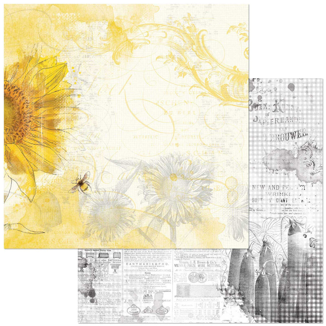 49 and Market Vintage Artistry Countryside 12 x 12 Collection Pack