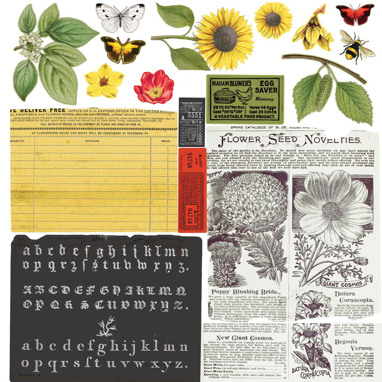 49 and Market Vintage Artistry Countryside 12 x 12 Collection Pack