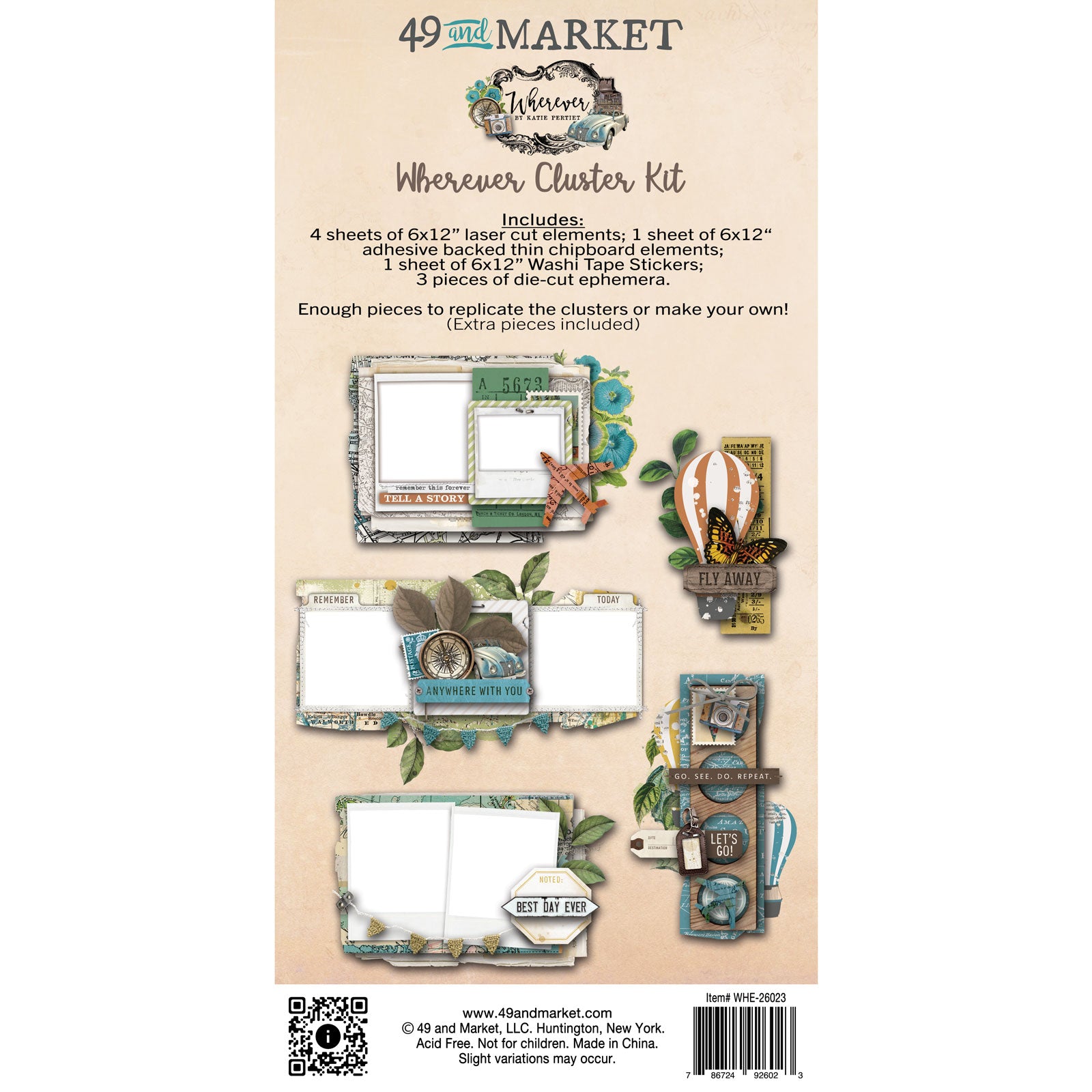 49 & Market Wherever Fabric Tape Assortment – Kreative Kreations