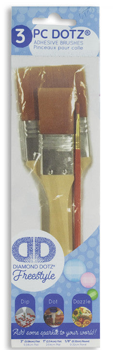 Diamond Dotz Freestyle Brush Pack Deluxe 3pc