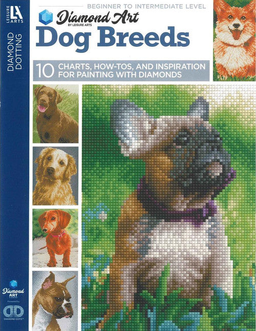 Diamond Art Cuadros de pintura de razas de perros y libro de ideas