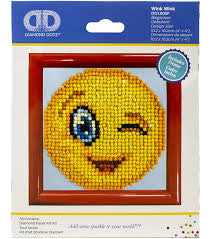 Diamond Dotz Wink Wink With Frame