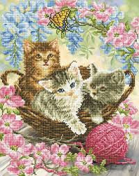 Diamond Dotz Kitty Knits
