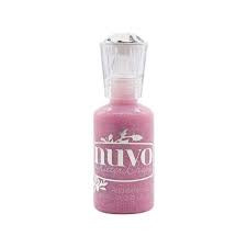 Nuvo Encantadoras gotas de purpurina rosa