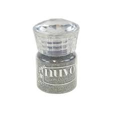 Nuvo Polvos para Embossing Plata Luz de Luna
