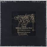 Graphic 45 Black Mixed Media Box - Kreative Kreations