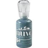 Gotas de purpurina azul deslumbrante Nuvo