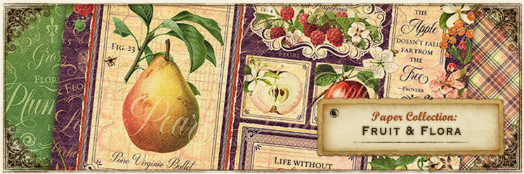 Grafisch 45 Fruit en Flora Spaanplaat
