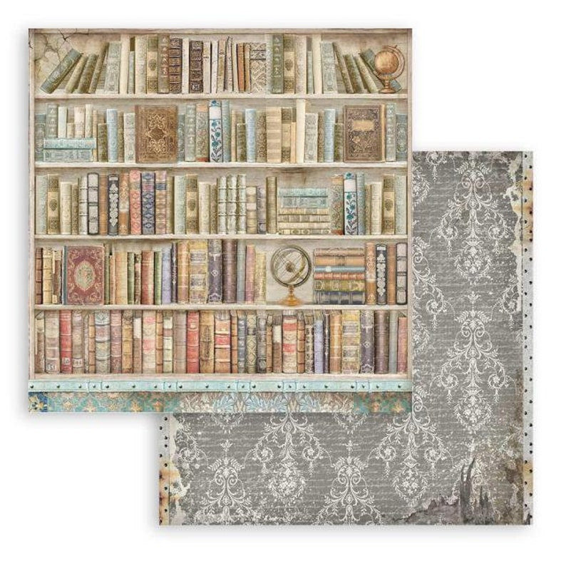 Stamperia (8"x8") dubbelzijdig papierpakket - Lady Vagabond Lifestyle