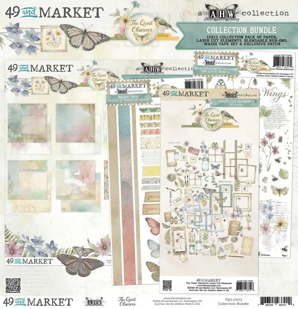 49 & Market The Quiet Observer Bundle Collection with Patch