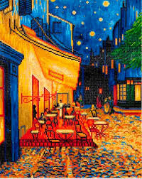 Diamond Dotz Cafe at Night (Van Gogh) - Kreative Kreations