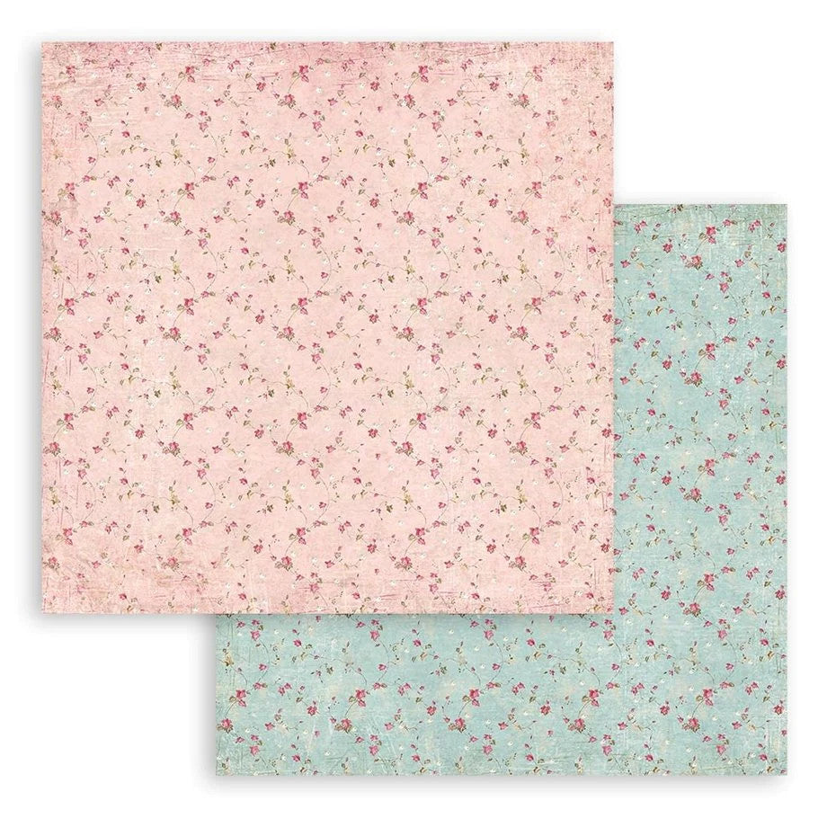 Stamperia Sweet Winter Achtergrond Dubbelzijdig Papierpakket 12" x 12"