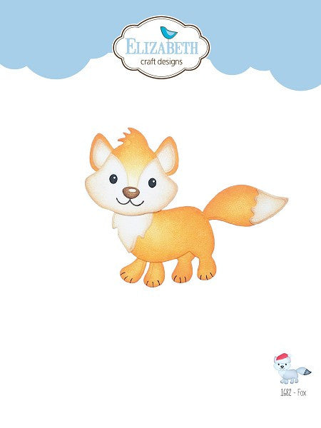 Elizabeth Craft metalen matrijs Fox