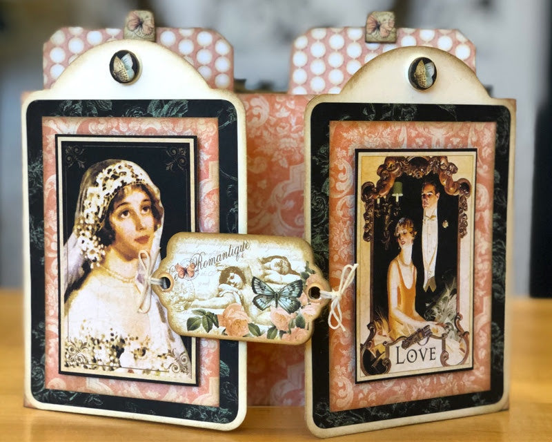 Graphic 45 January 2020 Le Romantique Album and Gatefold Card Monthly Kit