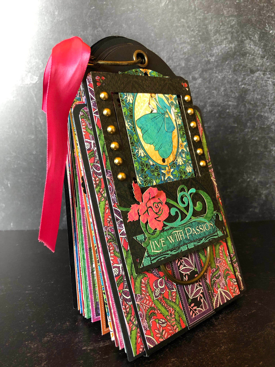 Graphic 45 2020 Deel 2 Fashion Forward Kalender Tag Album Maandelijkse Kit