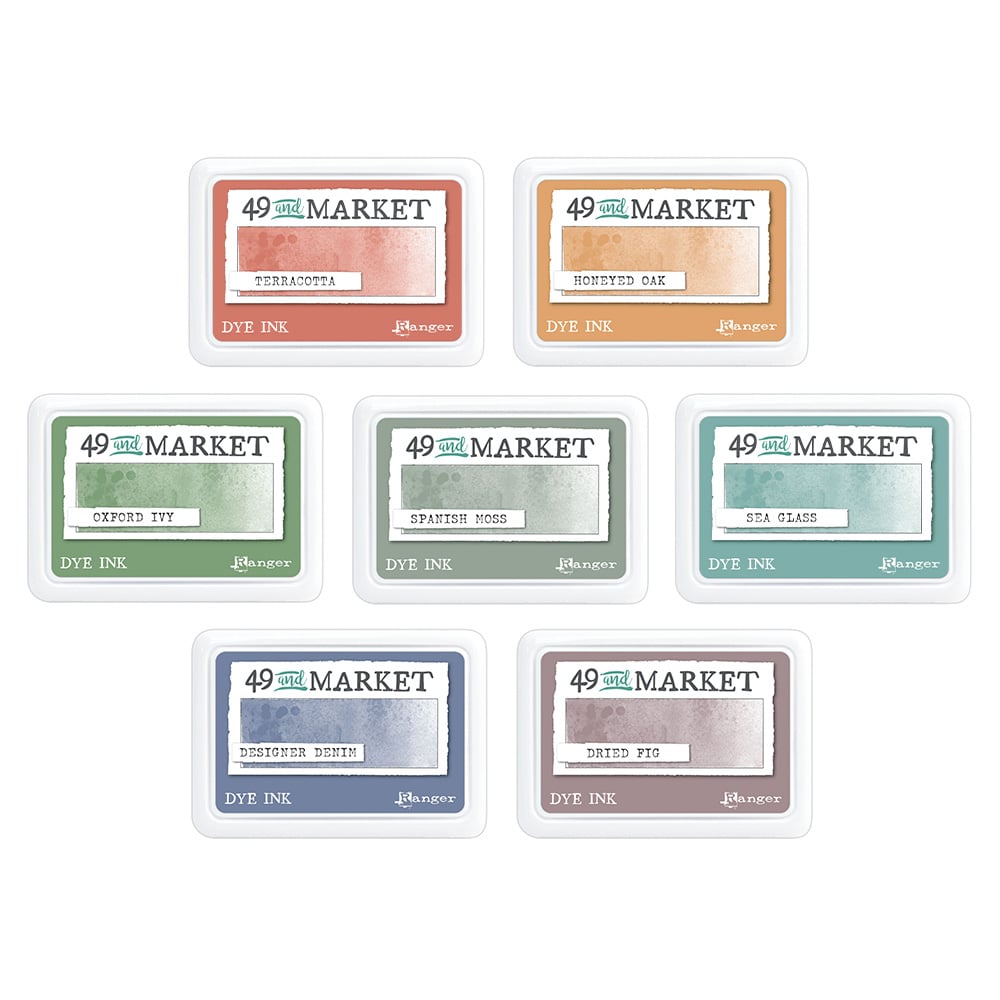 49 & Market Dye Ink Pad Bundle Release 3 – seven colors