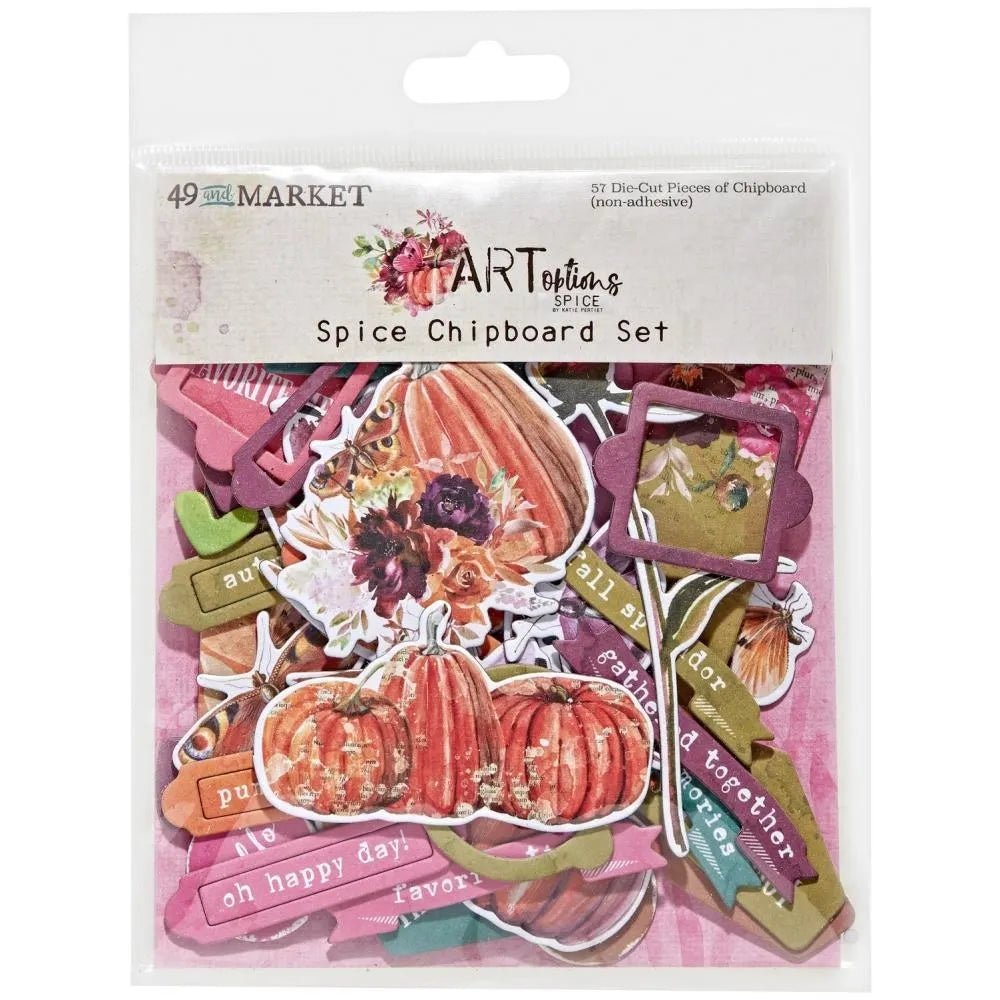 49 & Market ARToptions Spice Chipboard Set - Kreative Kreations