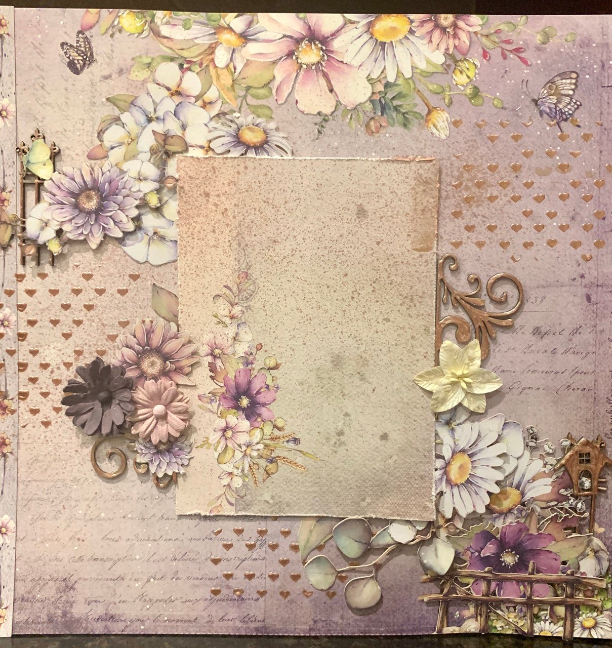 49 & Market "Together Sparkle" 2 page Layout Featuring 49 and Market - Kreative Kreations