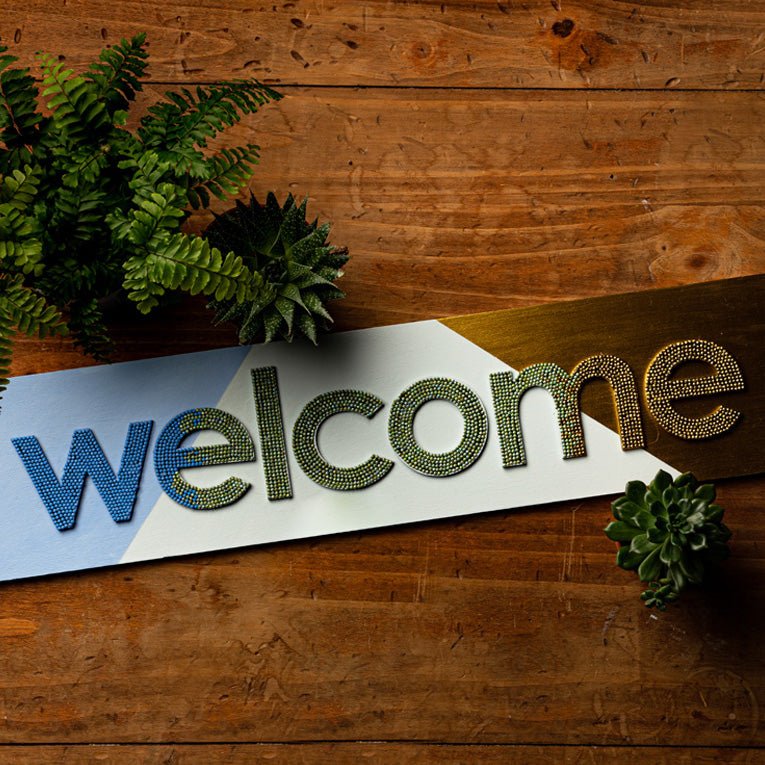 Freestyle Project - Modern Welcome - Kreative Kreations
