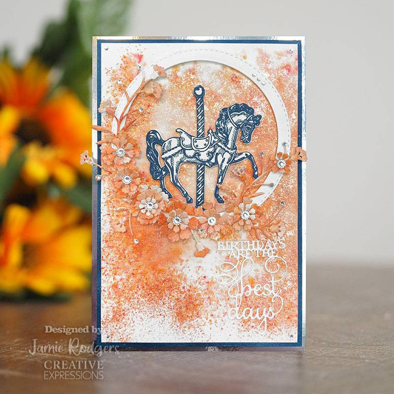 Creative Expressions Cosmic Shimmer Pixie Sparkles Pumpkin Patch