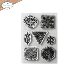 Elizabeth Craft Designs Let's Decorate Clear Stamp Set