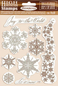 Stamperia High Definition Stamp Set Snowflakes
