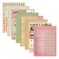 Keepsake Studio Reminiscence Book 10 Patterned Cardstock by Esther Glas