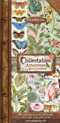 Stamperia Coleccionables 6” x 12” Amazonia 