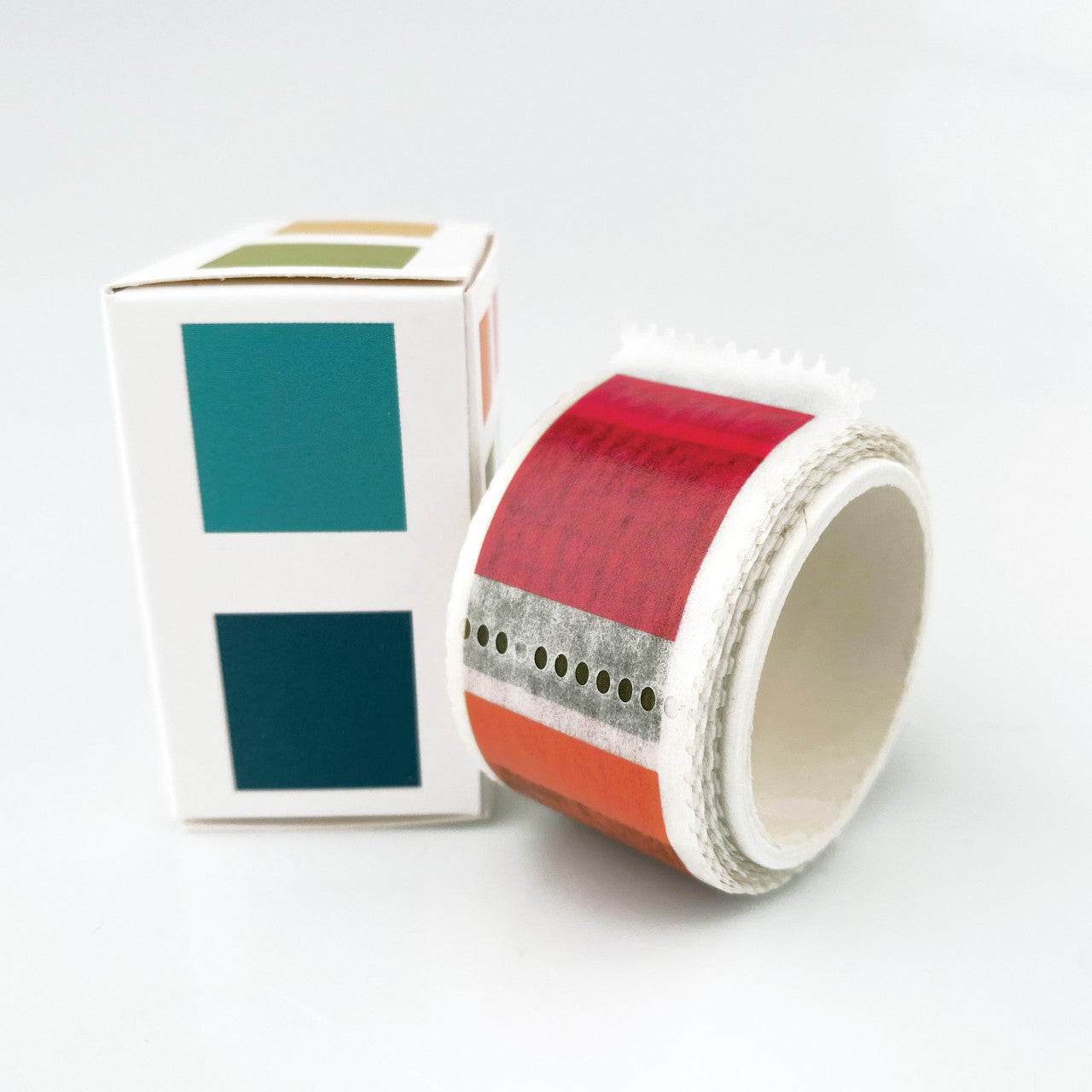 49 & Market Spectrum Sherbet - Insta Postage Stamp Washi Tape