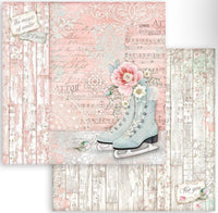 Stamperia Sweet Winter Double Faced Paper Pack 6” x 6”
