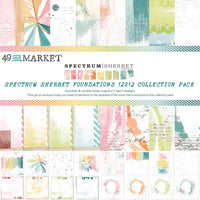 49 &amp; Market Spectrum Sherbet - 12" x 12" Sherbet Foundations-pakket