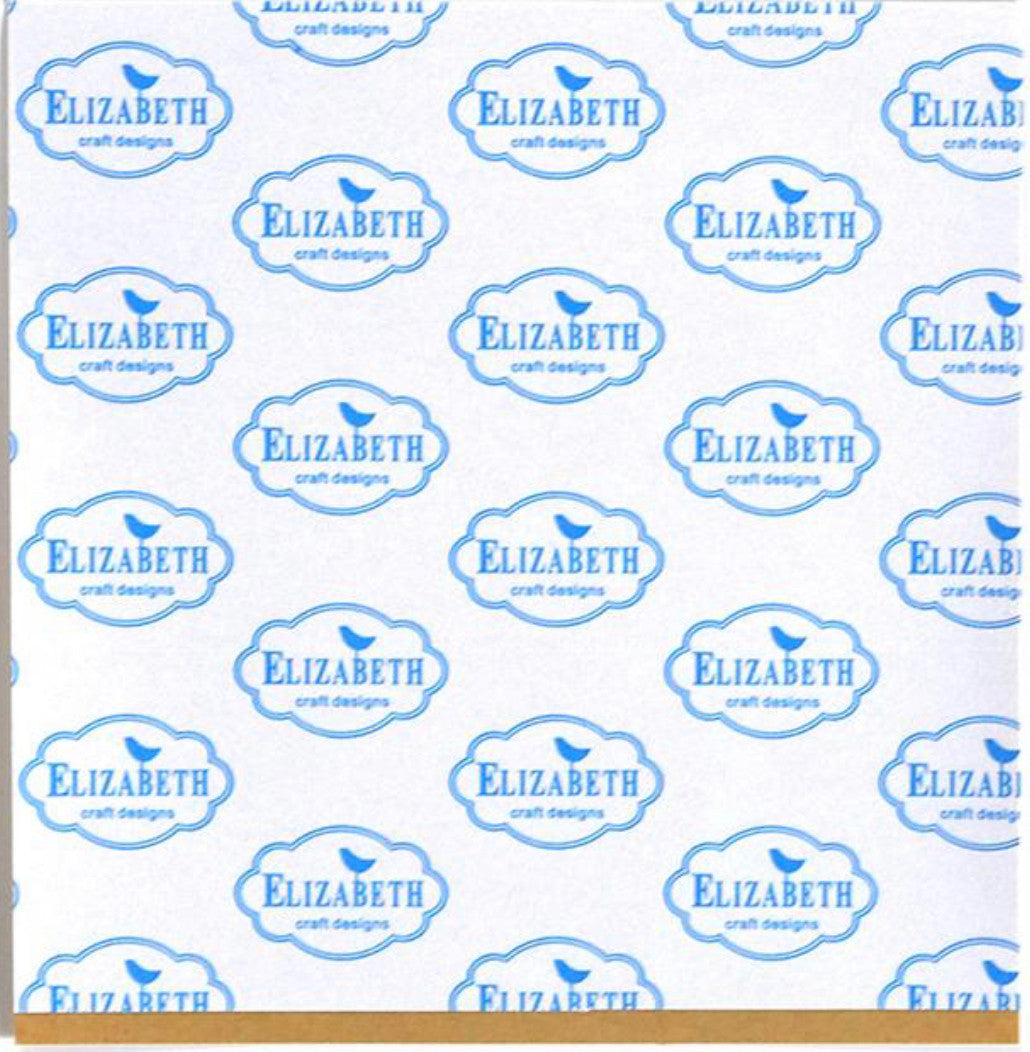Adhesivo transparente de doble cara Elizabeth Craft - Hojas de 6" x 6" (paquete de 5)