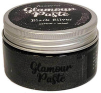Stamperia Glamourpasta Zwart Zilver
