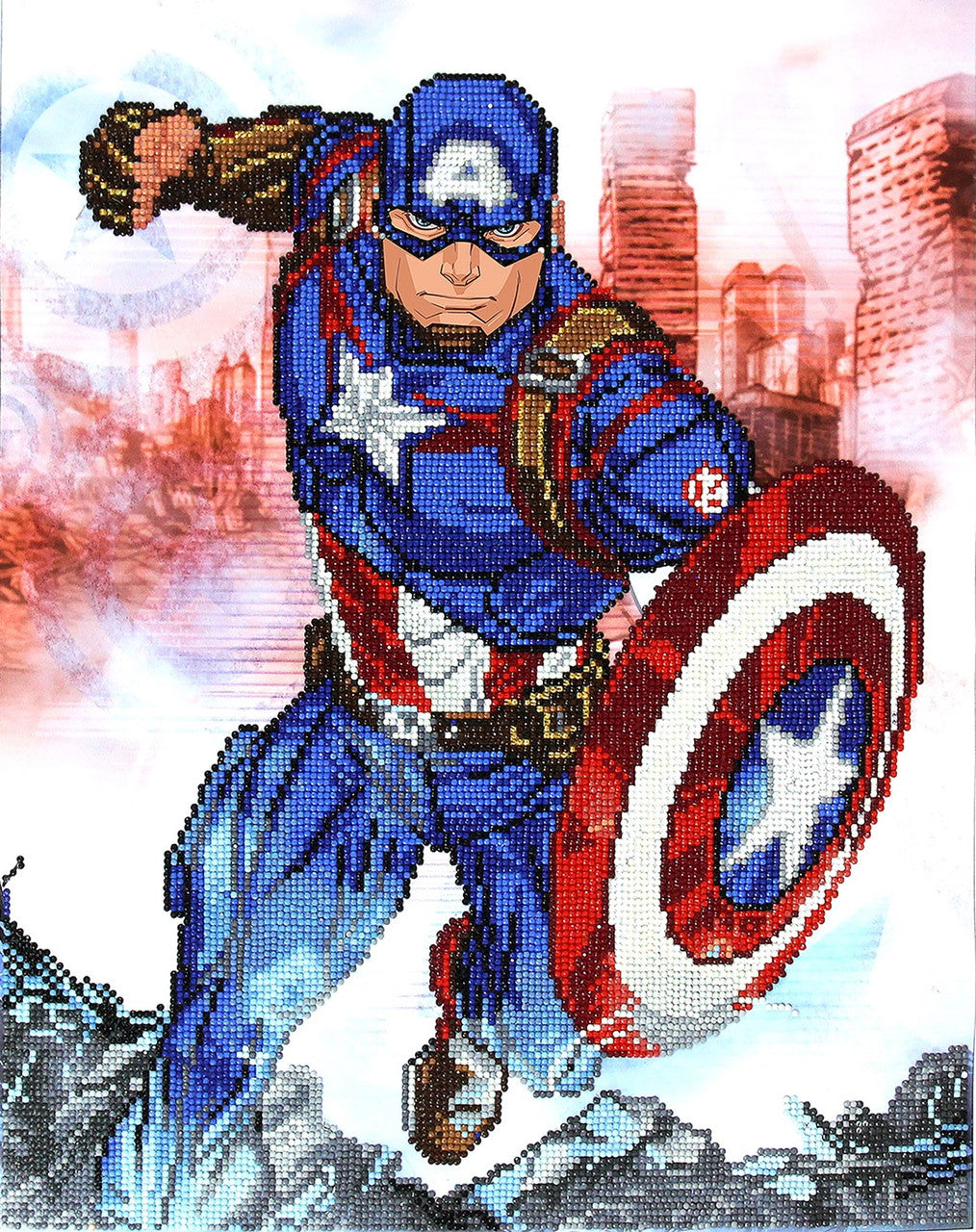 MCU Captain Marvel - 5D Diamond Painting - DiamondByNumbers