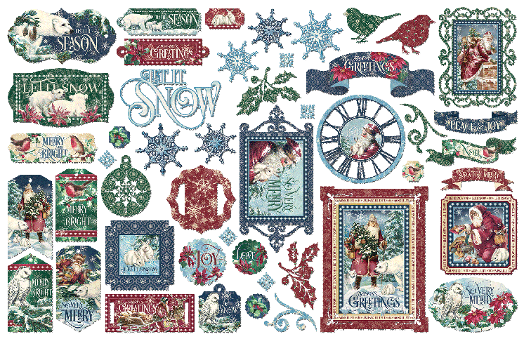 Gráfico 45 Surtido Let It Snow Ephemera