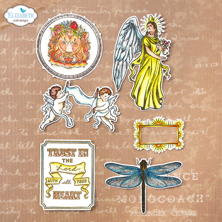 Elizabeth Craft Designs Lord’s Light Stamp Set CS285