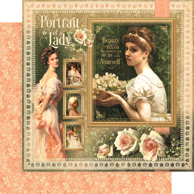 Graphic 45 Portrait of a Lady 12” x 12” Deluxe Collector’s Edition
