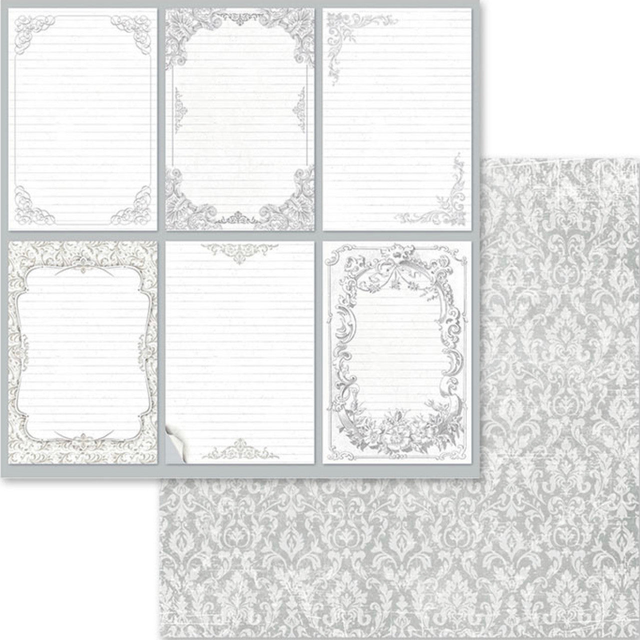 Stamperia-bruiloftpapierpakket 30 x 30 cm