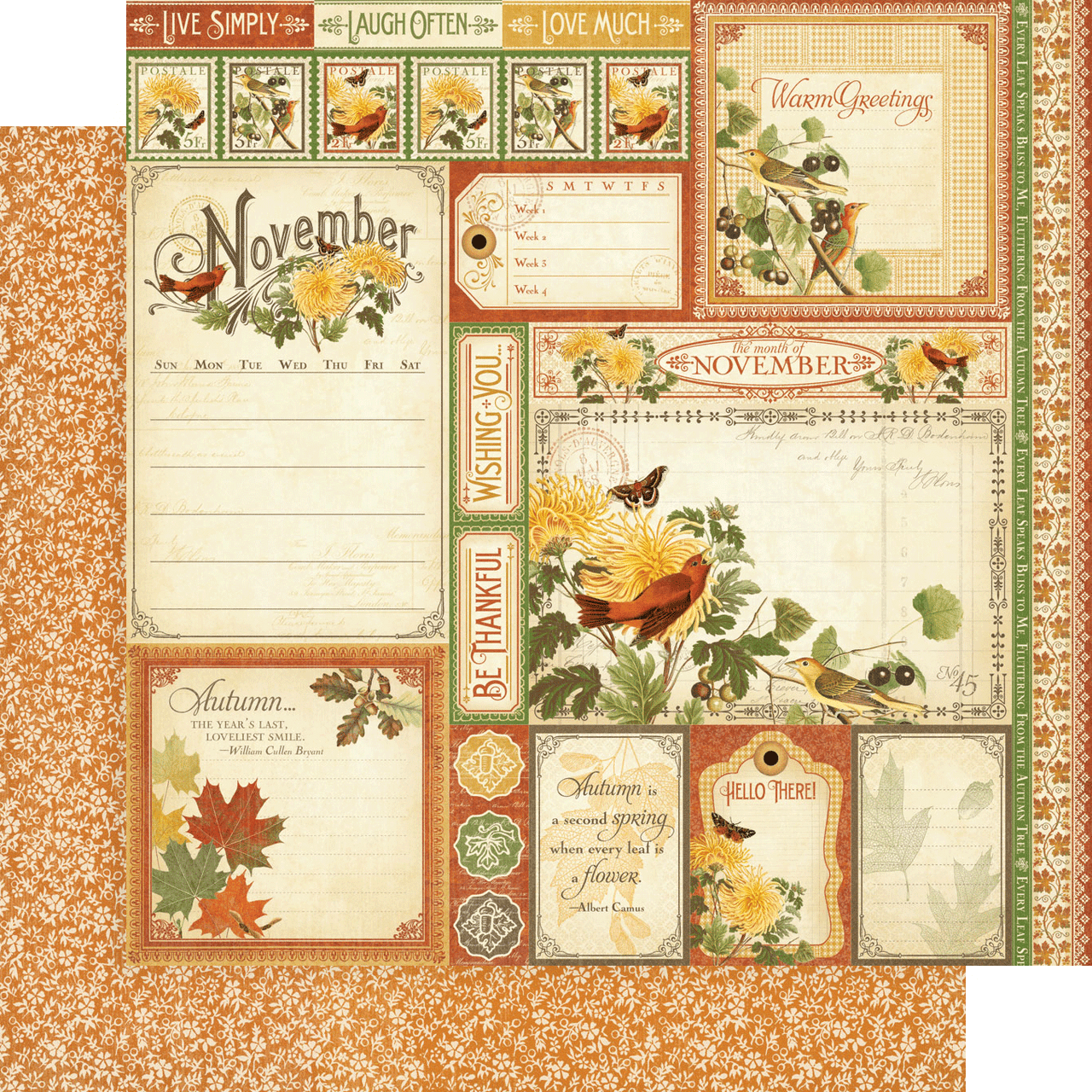 Graphic 45 - Deluxe Collector s Edition 12 x 12 Paper Pad - Joy To The World