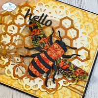 Elizabeth Craft Designs Juego de troqueles de abeja en capas Everyday Elements