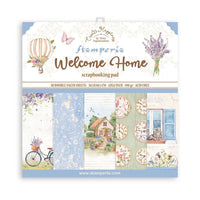 Stamperia Welcome Home 12” x 12” Scrapbooking Pad