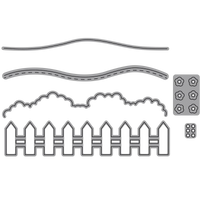 Elizabeth Craft Designs Adventure Edges 2 Metal Die Set