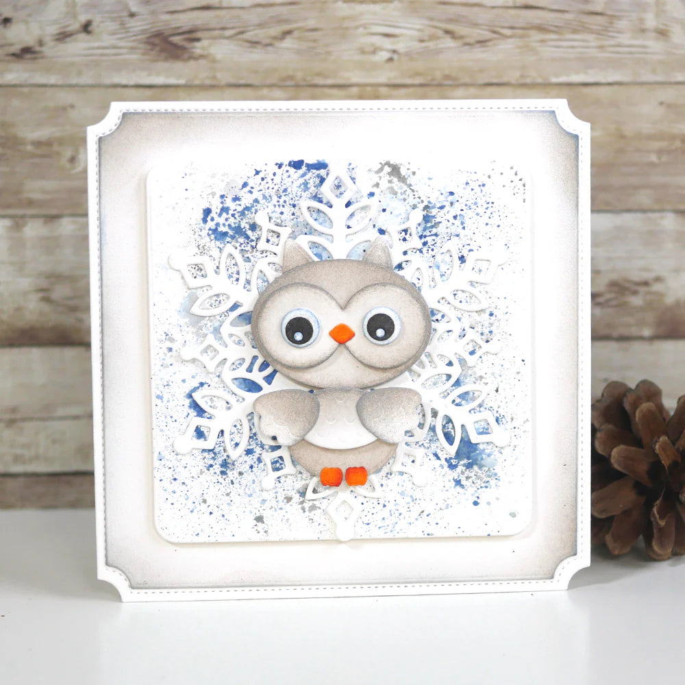 Elizabeth Craft Designs Stitched Indented Squares Metal Die Set