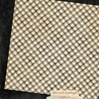 Graphic 45 Merry-ful Greetings 12” x 12” Plaids, Stripes & Solids Pack